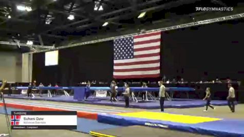 Suhani Daw - Tumbling, Airborne Colorado - 2021 USA Gymnastics Championships