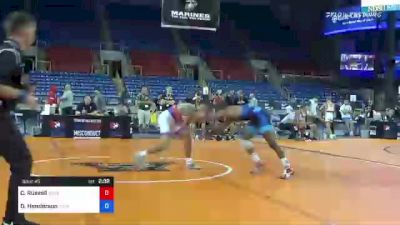 57 kg Rr Rnd 2 - Codi Russell, Blue Ridge RTC vs Dalton Henderson, Virginia