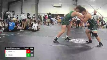 195 lbs Semis & 1st Wrestleback (8 Team) - Jakob Nowak, Steel Valley Renegades vs Oscar Dircio, Reverence Wrestling Club