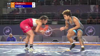 68 kg Quarterfinal - Alexandria Glaude, USA vs Soleymi Caraballo, VEN