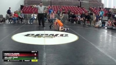 65 lbs Round 3 (8 Team) - Marco Plasner, Elite Ath Club DZ (IN) vs William Craig, Beast Mode