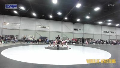 100 lbs Quarterfinal - Katie Biscoglia, Funky Singlets Girls vs Riley Hillis, OK Supergirls Blue