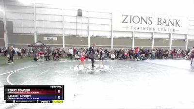 76-83 lbs Semifinal - Kynlee Douglas, Bear River Wrestling Club vs Jaylynn Jensen, Aviator Grappling Academy