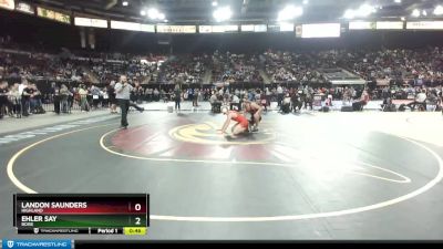 5A 152 lbs Cons. Round 3 - Ehler Say, Boise vs Landon Saunders, Highland