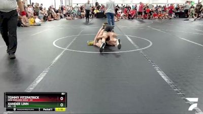 80 lbs Round 3 (8 Team) - Xander Linn, HFL vs Tommy Fitzpatrick, New England Gold