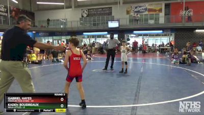 65 lbs Round 3 (8 Team) - Kaden Boudreaux, WALA Littles vs Gabriel Hayes, Missouri Mon-Stars