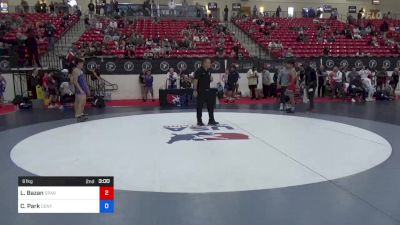 61 kg Rnd Of 64 - Luis Bazan, Spartan RTC@LHP vs Caleb Park, Central Coast Regional Training Center