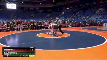 170 lbs Quarterfinals (8 Team) - Bailey Livdahl, Harvard vs Sammy Dale, Sandwich