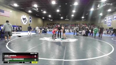 157 lbs Champ. Round 2 - Jose Amaral, Kingsburg vs Rodrigo Hernandez, Kerman