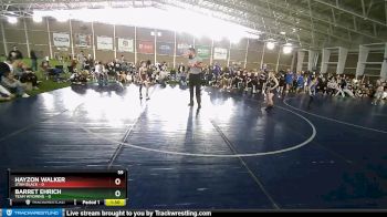 59 lbs Round 2 (4 Team) - Barret Ehrich, Team Wyoming vs Hayzon Walker, Utah Black