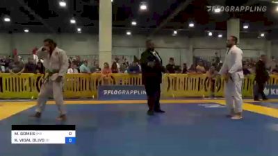 MATHEUS GOMES vs KRISTIAN VIDAL OLIVO 2022 American National IBJJF Jiu-Jitsu Championship