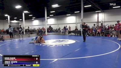 187 lbs Round 2 (8 Team) - Hoss Davis, Colorado Red vs Drew Adams, Alabama