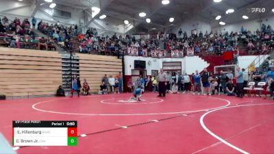 49 lbs 5th Place Match - Enzo Hillenburg, Bloomington South Wrestling Cl vs Cody Brown Jr., Contenders Wrestling Academy