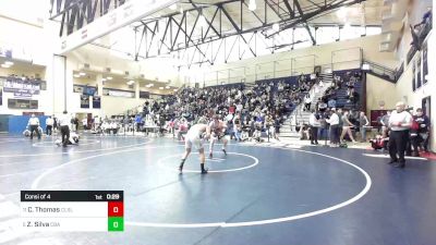 160 lbs Consi Of 4 - Carson Thomas, Cincinnati LaSalle vs Zander Silva, Christian Brothers Academy