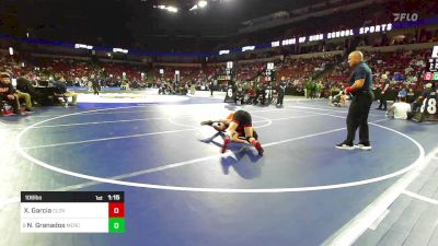 106 lbs Round Of 32 - Xavier Garcia, Clovis West vs Nathaniel Granados, Merced