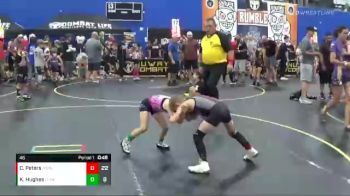 46 lbs Semis & 1st Wrestleback (8 Team) - Kona Hughes, The Funky Singlets vs Camden Peters, Pomona Elite