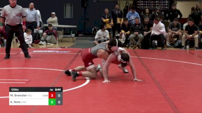 125 lbs Rr Rnd 1 - Anthony Noto, Lock Haven vs Max Brewster, Asu