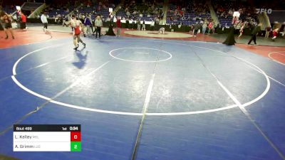 144 lbs Consi Of 64 #2 - Luke Kelley, Melrose vs Anthony Grimm, Ludlow