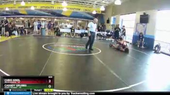 220 lbs Quarters & Wb (16 Team) - Cassidy Grubbs, Funky Monkey vs Chris Greil, Palm Harbor
