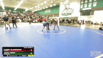 189 lbs Cons. Round 5 - Sierra Green, Burroughs vs Audrey Blankenship, Yucaipa