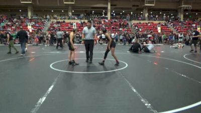 105 lbs Champ. Round 2 - Brigham King, POWERHOUSE WRESTLING CLUB vs Makai Smalley, Open Mats Wrestling Club