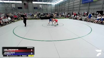 106 lbs Semis & 3rd Wb (16 Team) - Joel Friederichs, Minnesota Blue vs Jensen Boyd, Team Indiana