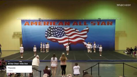 Flipside - Legacy [2022 All Star Cheer--Elite Club] 2022 American All Star Nationals