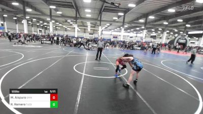 120 lbs Quarterfinal - Malachi Aispuro, Grindhouse WC vs Richard Romero, Tucson Pride WC