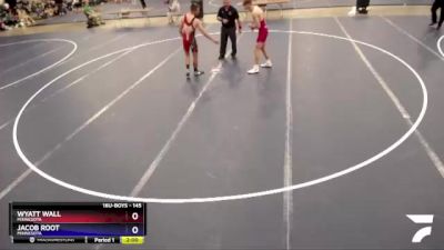 145 lbs Cons. Round 1 - Wyatt Wall, Minnesota vs Jacob Root, Minnesota