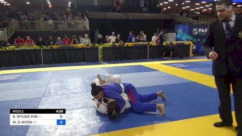 SUNHEE MYUNG KIM vs MARIA FERNANDA SORONDO-WORK 2024 Pan Jiu Jitsu IBJJF Championship