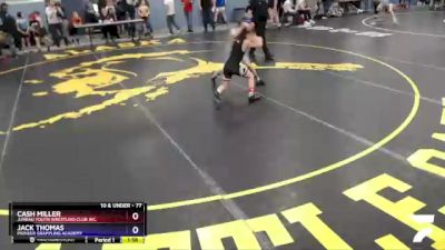 77 lbs Round 1 - Jack Thomas, Pioneer Grappling Academy vs Cash Miller, Juneau Youth Wrestling Club Inc.