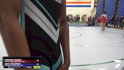 132 lbs Cons. Round 3 - Beck Holtzman, Tech Squad Wrestling Club vs Stephen Parker, Warmup Gang Wrestling Club