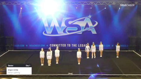 Elgin Elite - Senior Lightning [2022 Senior Day 1] 2022 WSA Grand Nationals