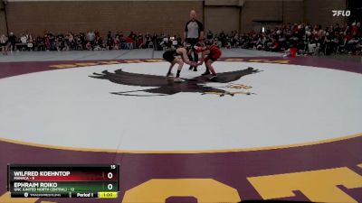 70 lbs Round 2 (4 Team) - Wilfred Koehntop, MAHACA vs Ephraim Roiko, UNC (United North Central)