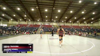 150 lbs Semis (4 Team) - Abigail Trayhorn, Utah 1 vs Makenna Howell, Oklahoma