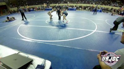 126 lbs Round Of 32 - Cash Stapleton, Cushing Tigers vs Houston Jerry, Cashion Youth Wrestling