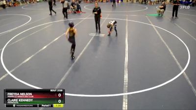 Semifinal - Freyda Nelson, Pinnacle Wrestling Club vs Claire Kennedy, Minnesota