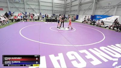 88 lbs Round 2 - Ethan Humphrey, Iowa vs Kaden Oldroyd, Team Utah