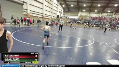 63 lbs Champ. Round 1 - Austyn Adams, Salem Elite Mat Club vs Hudson Blunt, Aviator Wrestling Club