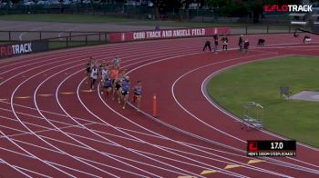 Men's 3k Steeplechase, Heat 1