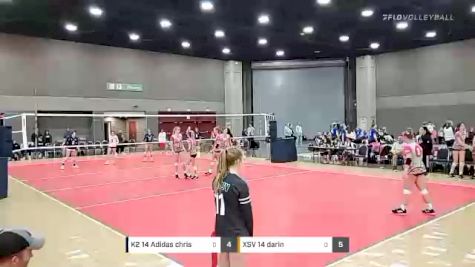 K2 14 Adidas chris vs XSV 14 darin - 2022 JVA World Challenge presented by Nike - Expo Only