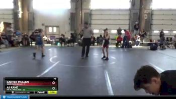 72 lbs Round 3 (8 Team) - AJ Kane, PA Alliance Red vs Carter Mullen, Warhawks Black