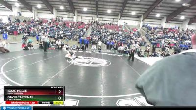 190 lbs 3rd Place Match - Isaac McGee, Mountain View vs Gavin Cardenas, Canyon View