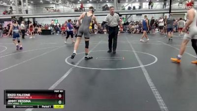 160 lbs Round 2 (6 Team) - Cohen Olson, Whitted Trained Legacy vs Kyler Crooks, Saint Paris Graham