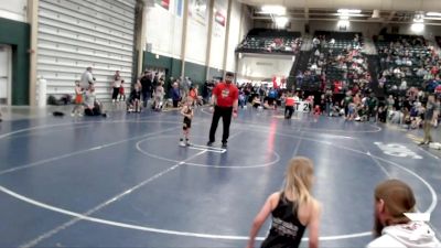 43 lbs Cons. Round 3 - Syrus Bazer, Nebraska Wrestling Academy vs Kelby Taake, Elkhorn Valley Wrestling Club