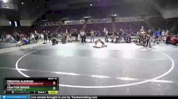 45 lbs Round 4 (10 Team) - Trenton Alemend, Colorado Regulators Wrestling Club vs Trayton Rogge, Pueblo All Stars