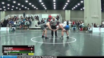 285 lbs Semis & 3rd Wb (16 Team) - Graysen Lantham, Lander vs Cale Gray, Indianapolis