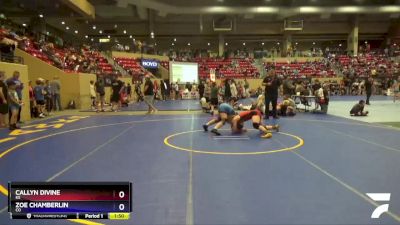 127 lbs Round 3 - Callyn Divine, KS vs Zoe Chamberlin, CO