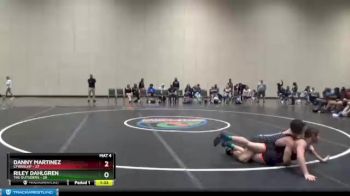 129 lbs Semis & 3rd Wb (16 Team) - Riley Dahlgren, The Outsiders vs Danny Martinez, CFWAXLHP