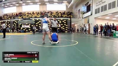 190 lbs Cons. Round 4 - Devan Horay, BRUNSWICK vs Luis Wahl, GARAWAY